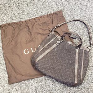 Gucci Abbey GG canvas shoulder bag, large